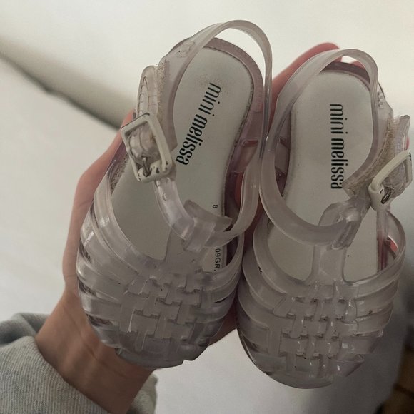 Mini Melissa Jelly Possession Clear Size 5 - Picture 2 of 4